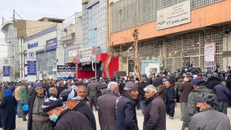 بانكی تانجه‌ڕۆ له‌ سنووری سلێمانی